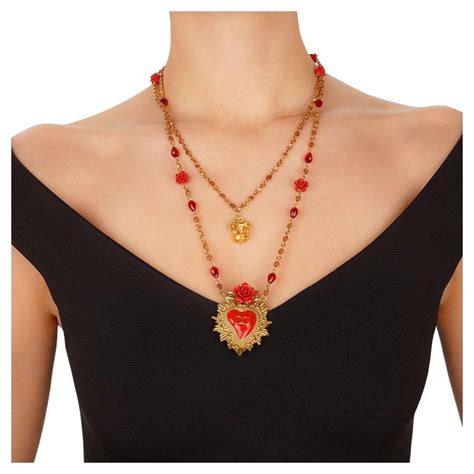 dolce gabbana schmuck sale|dolce and gabbana necklace.